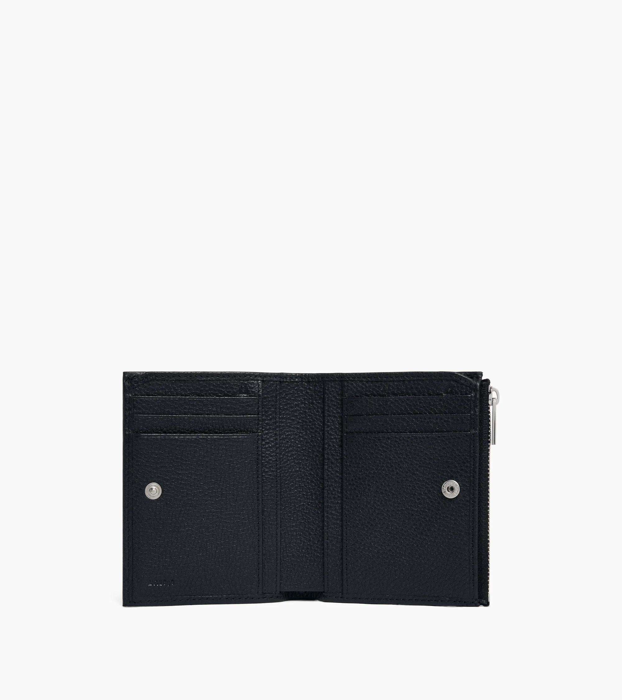 Charles medium zipped wallet in grained leather - Image 3