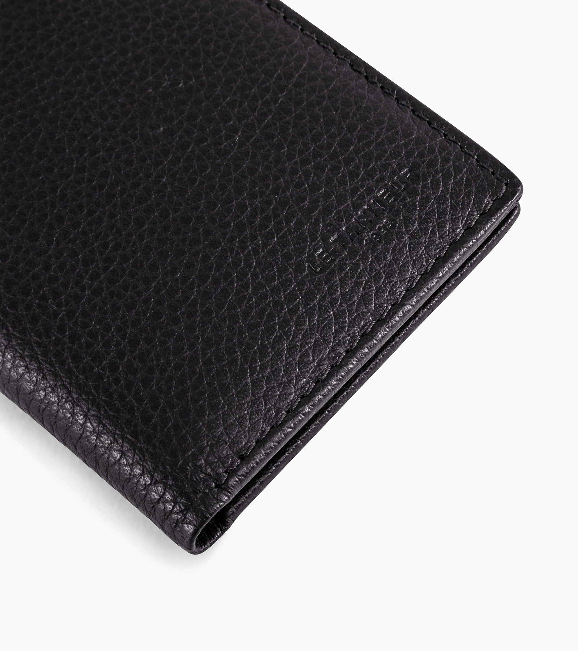 small pebbled leather cardholder - Image 4
