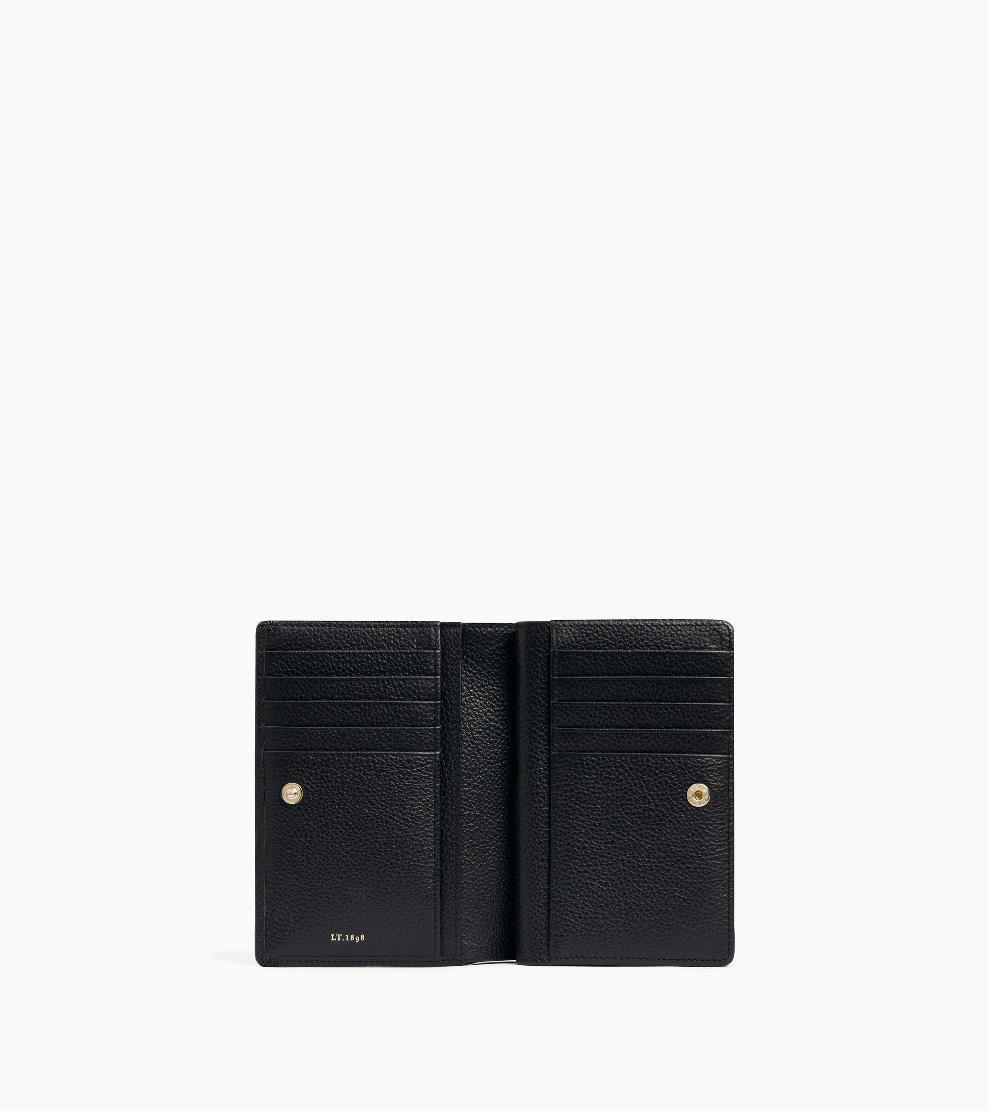 Ella medium wallet in grained leather - Image 3