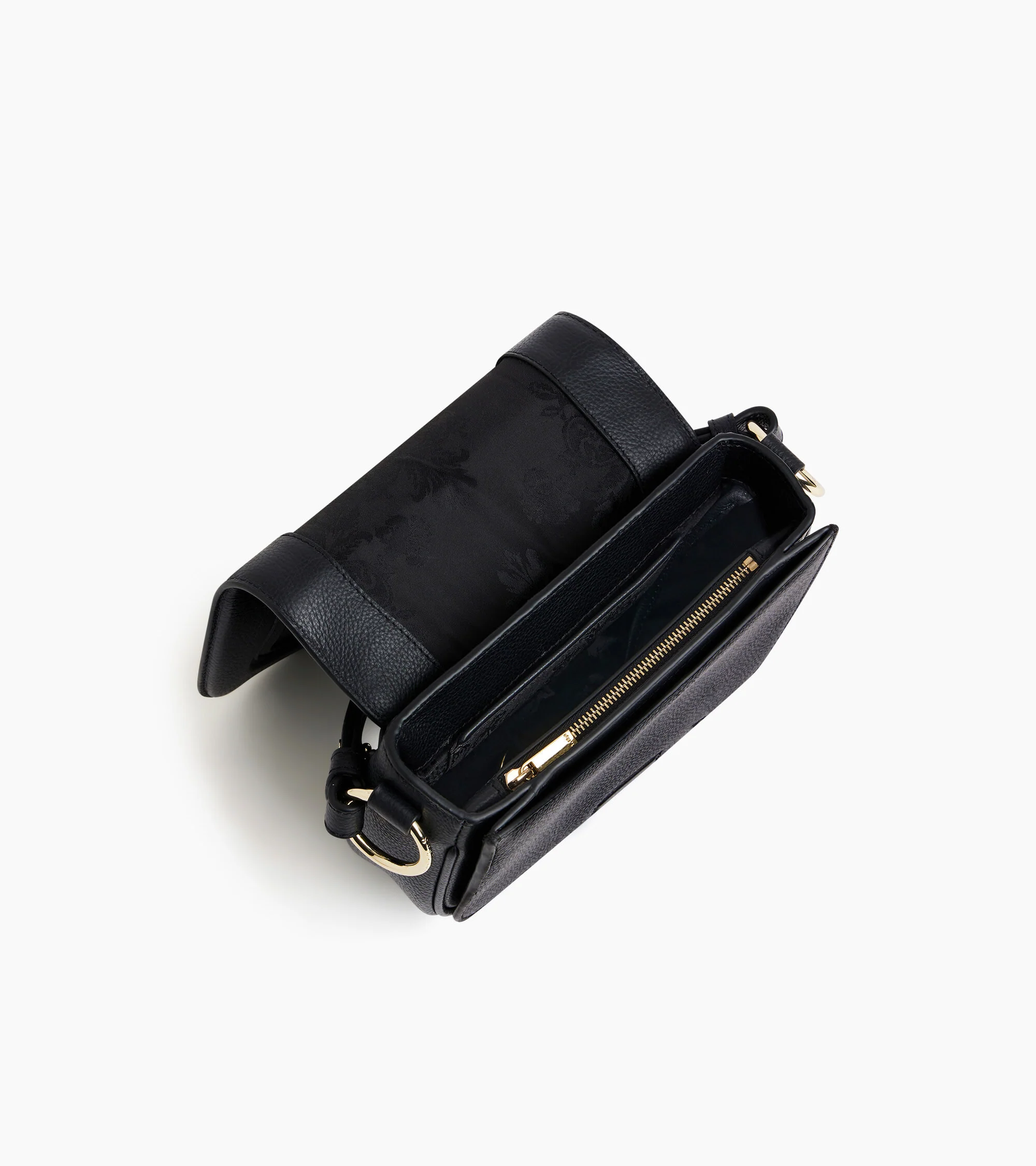 Ella small crossbody bag in grained leather - Image 3