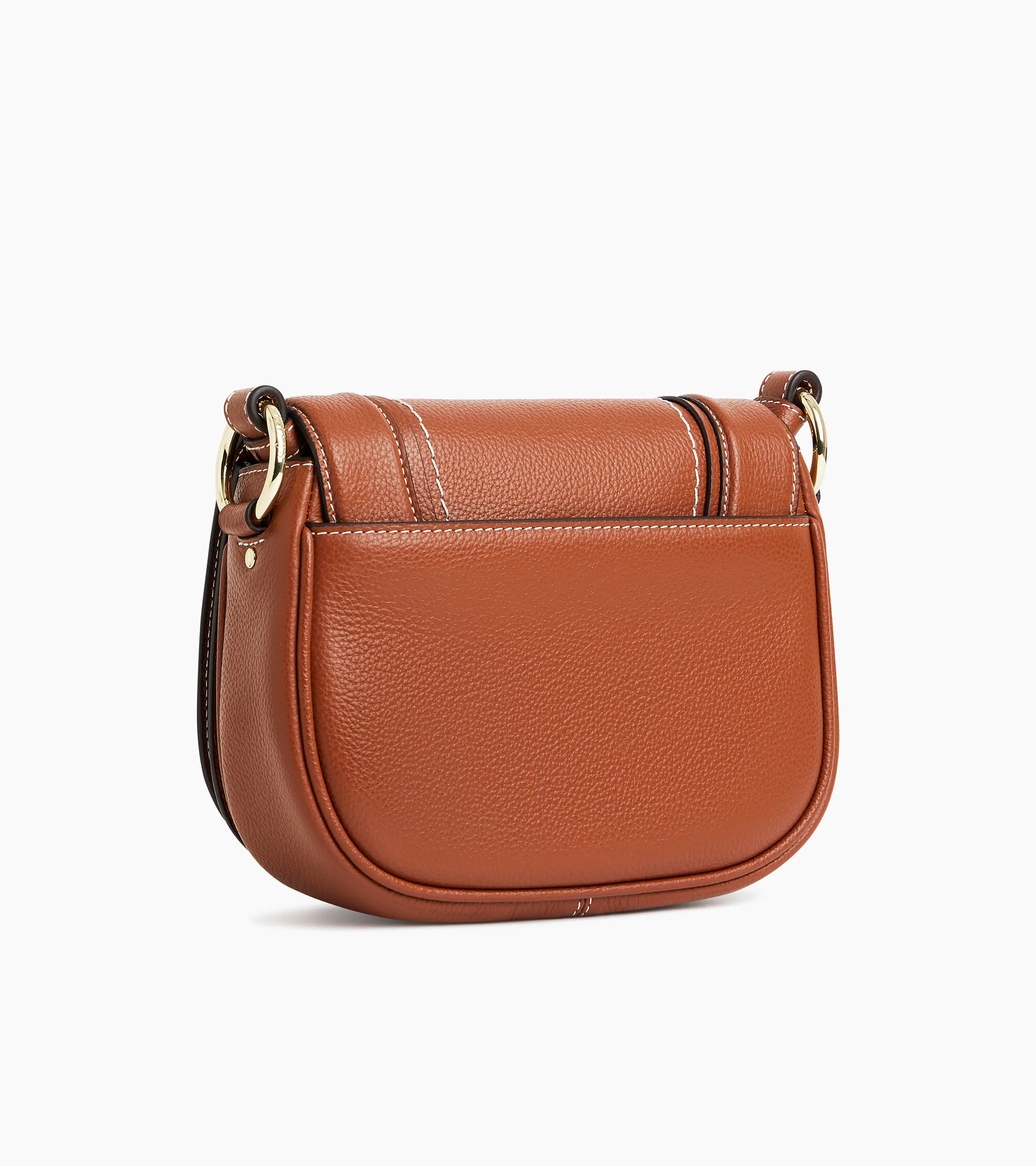Ella small crossbody bag in grained leather - Image 4