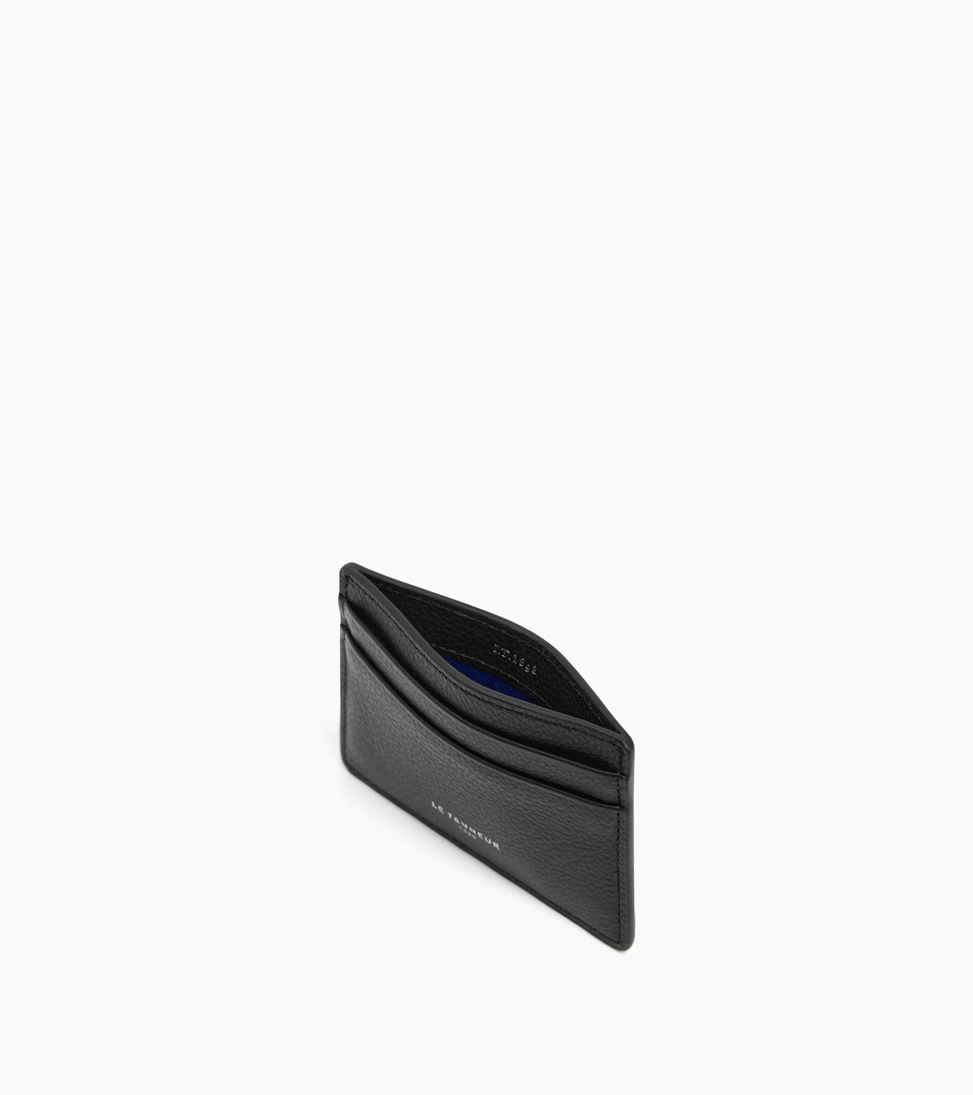 Emile card holder in grained leather - Image 3