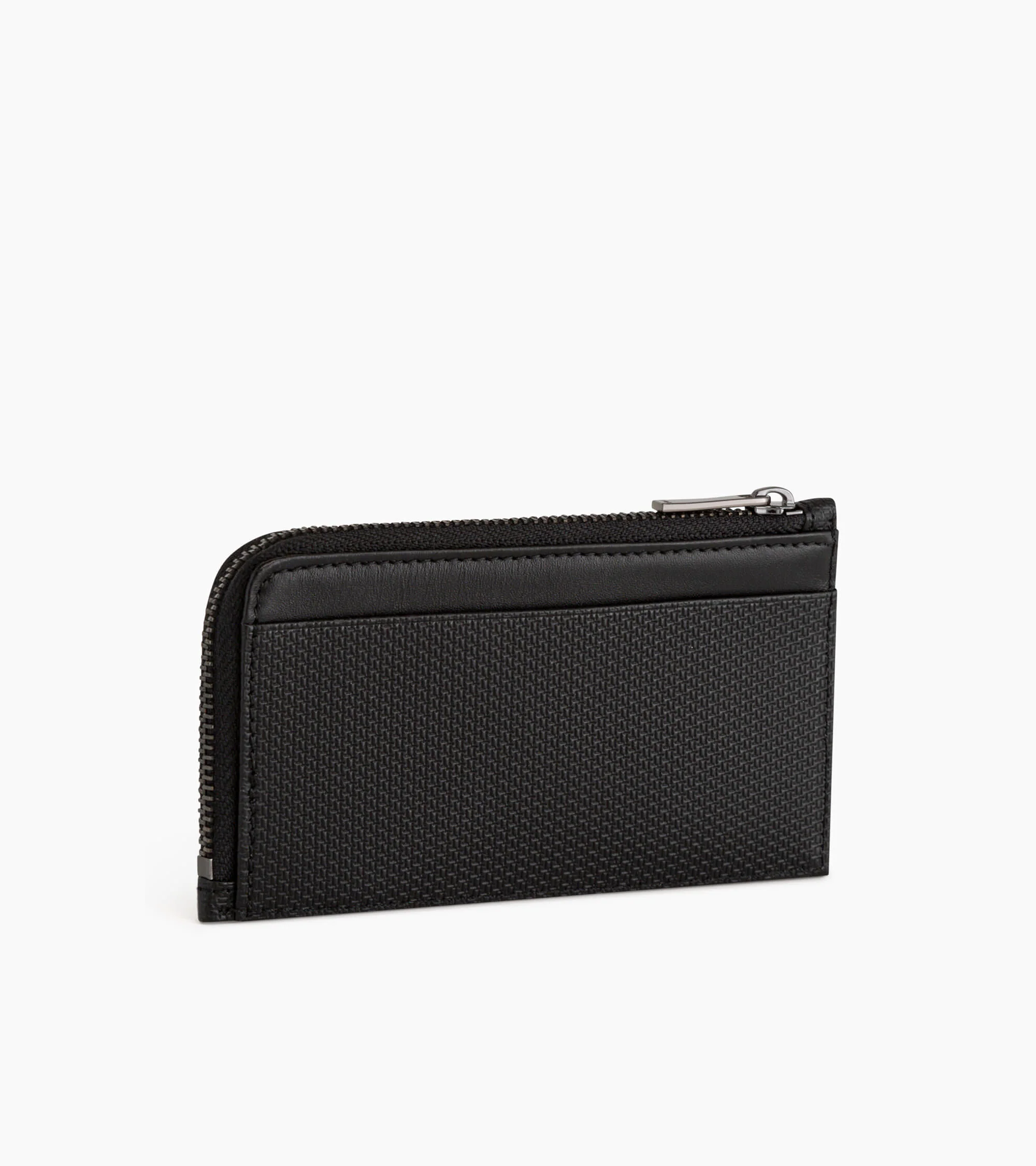 Emile L-zip card holder in signature T leather - Image 4