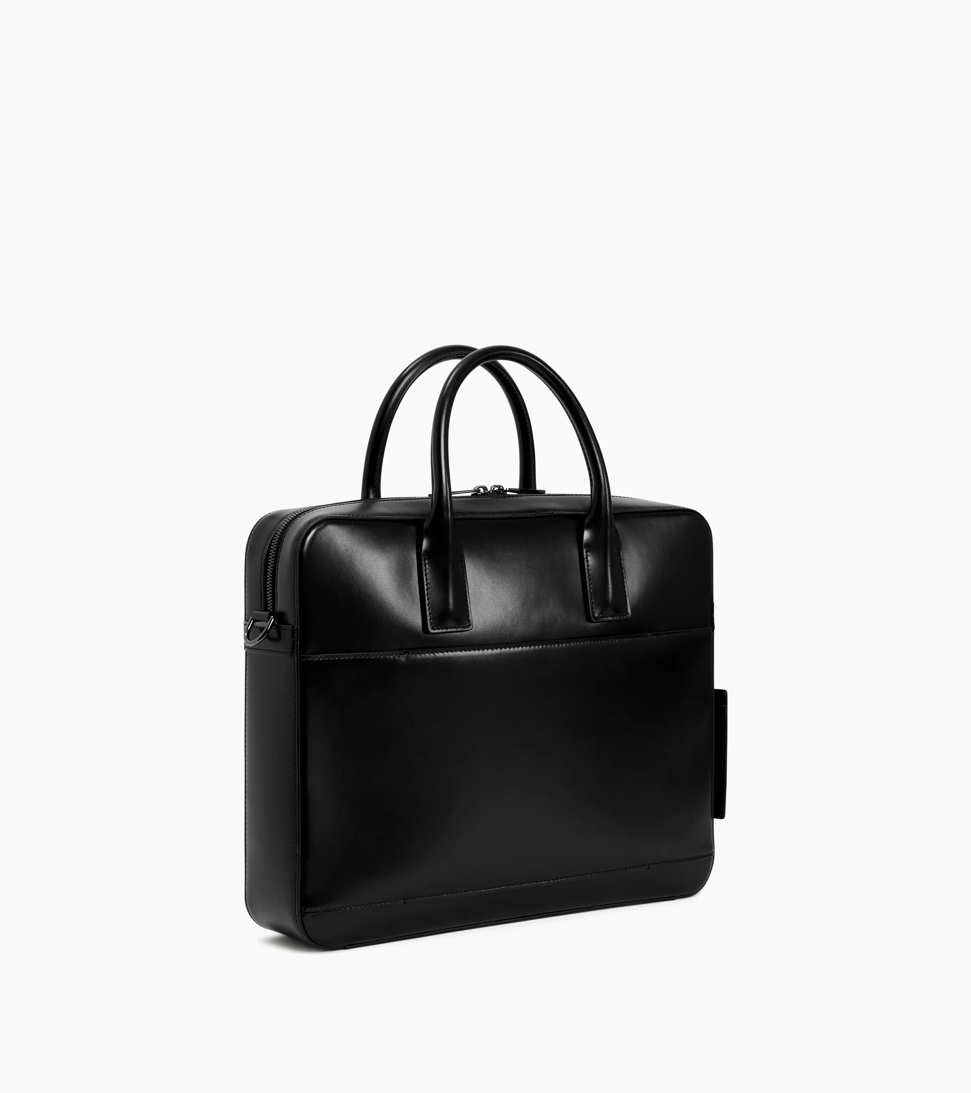 Emile slim 15" document box-effect case in smooth leather - Image 4