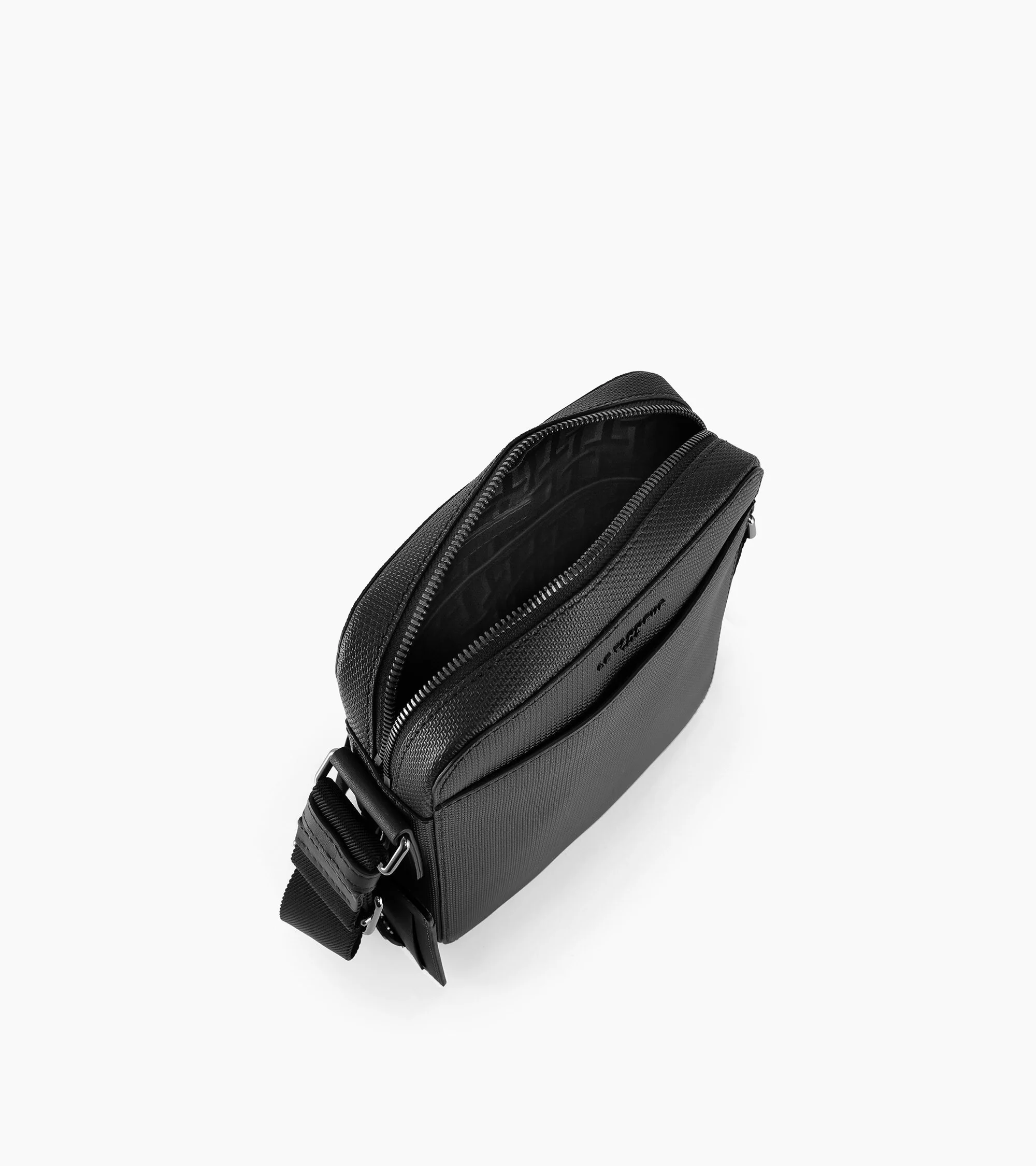 Emile small zipped satchel in signature T leather - Image 5