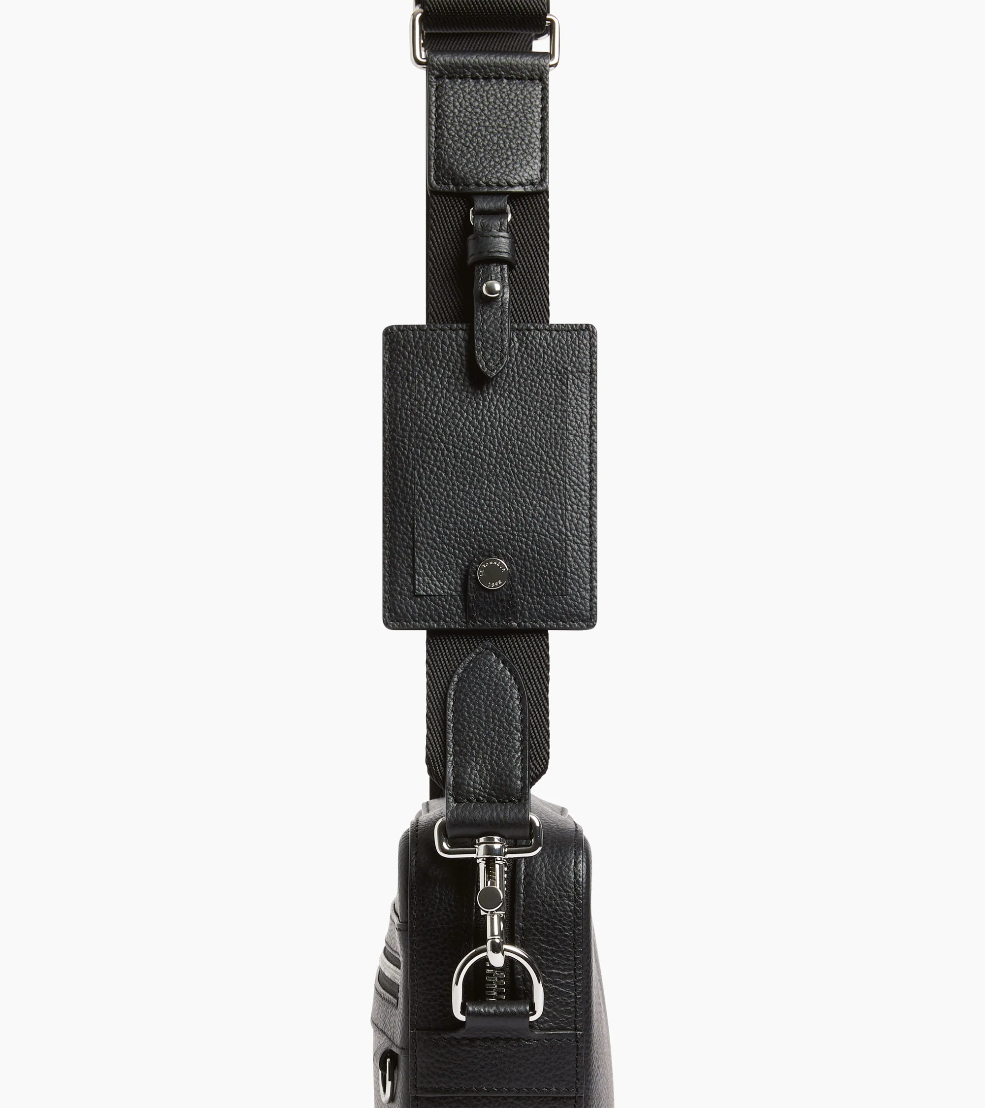 Emile camera bag in grained leather - Image 3