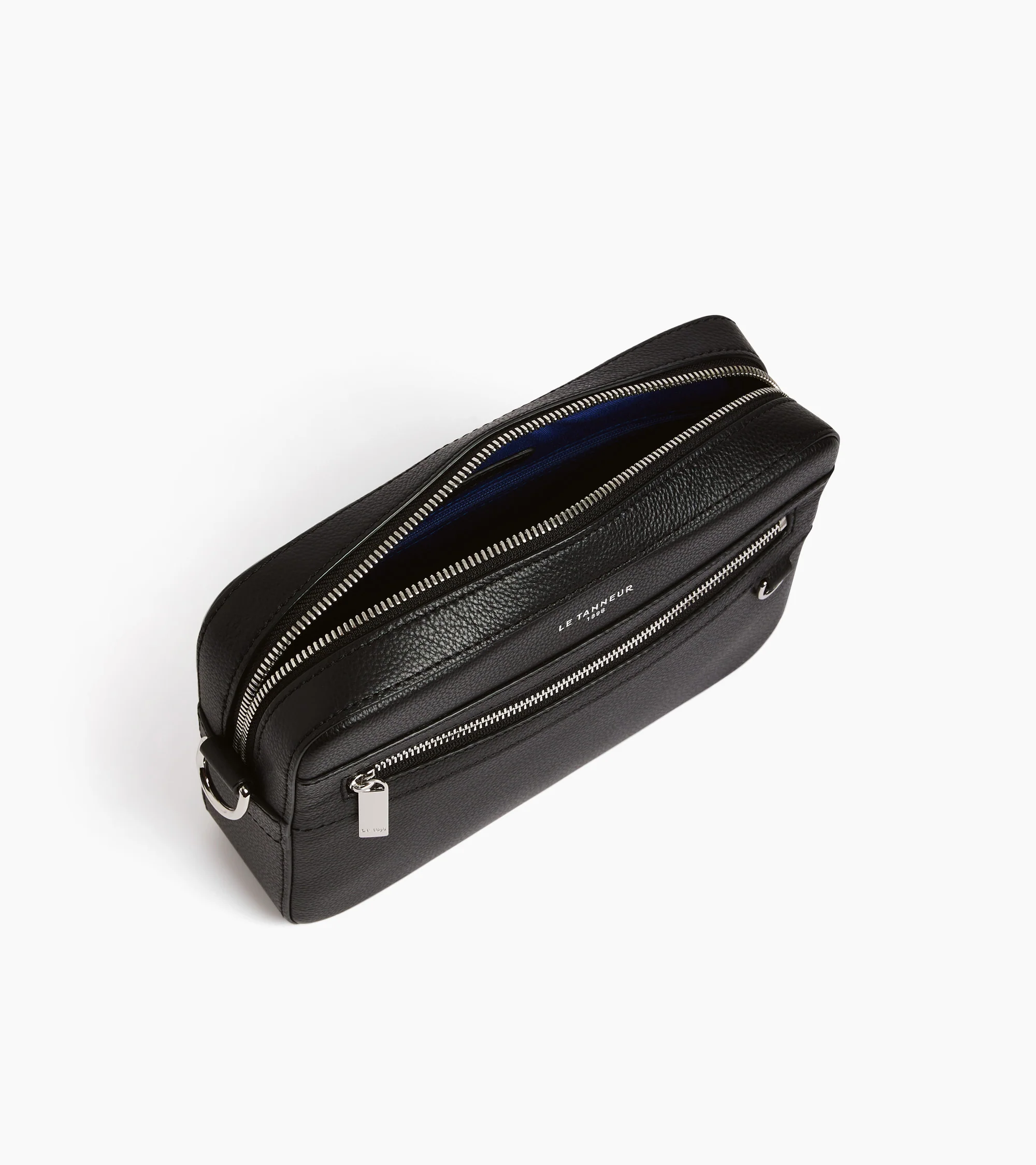 Emile camera bag in grained leather - Image 4