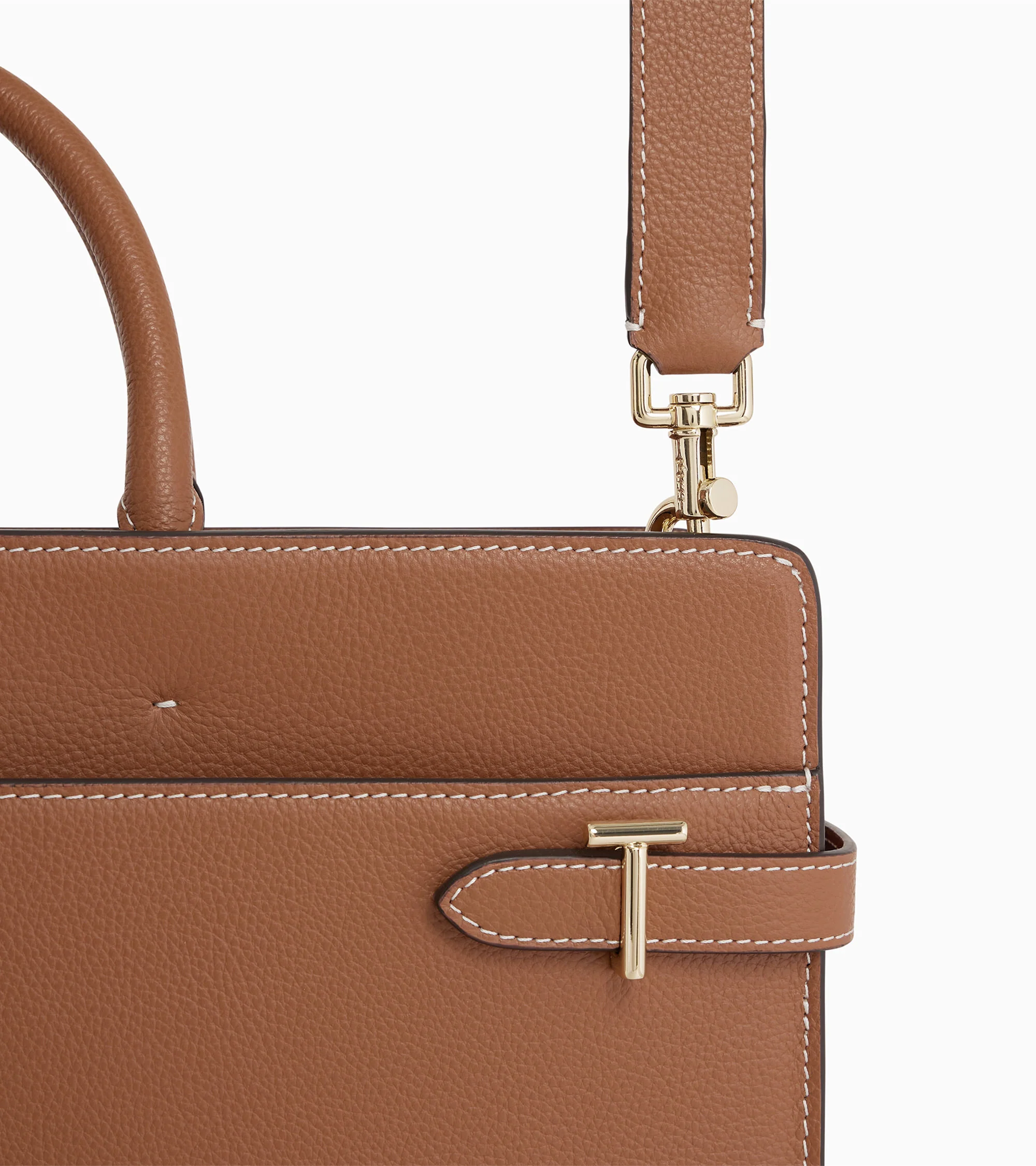 Emilie briefcase in grained leather - Image 3
