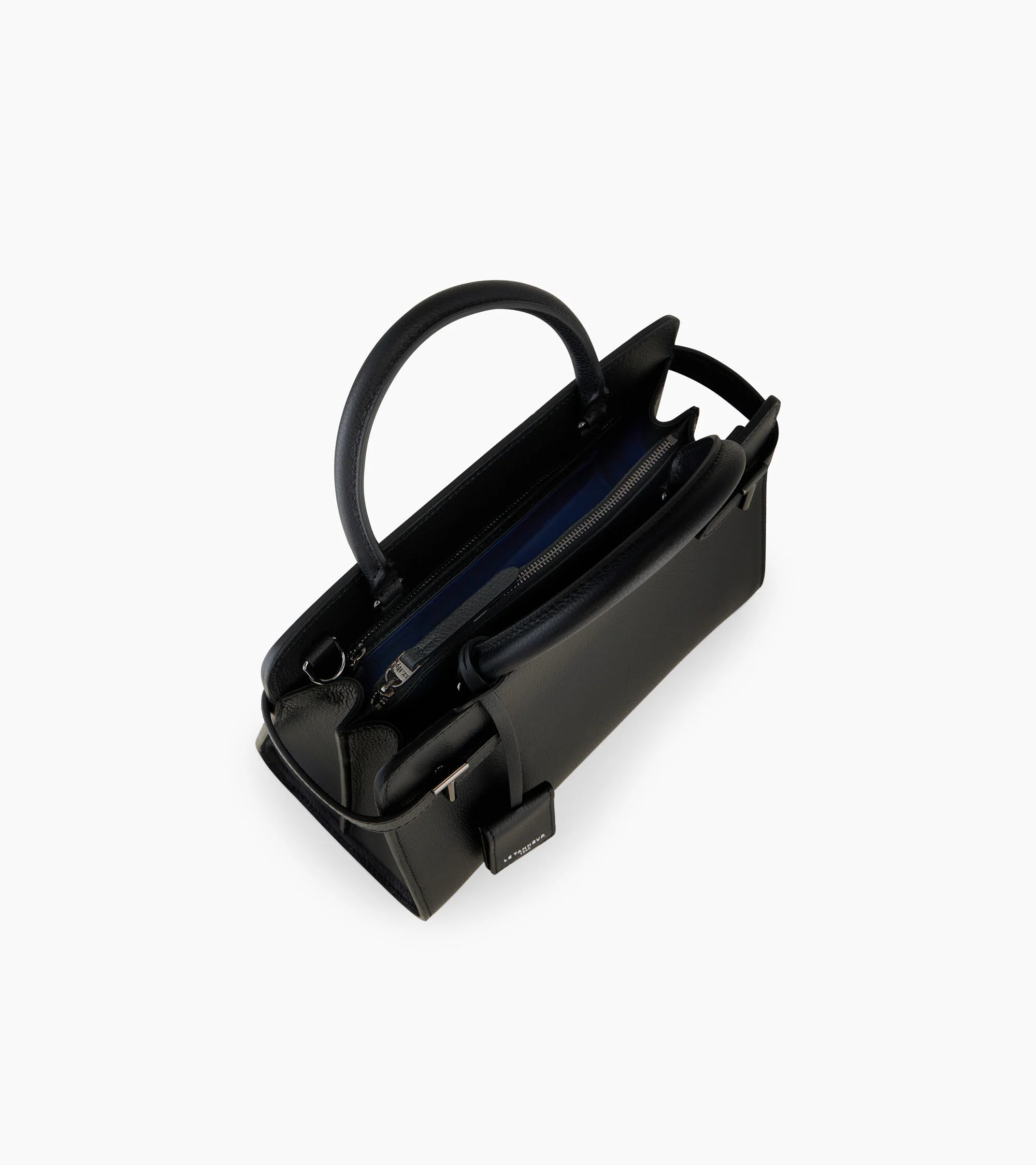 Emilie medium-sized handbag in grained leather - Image 4