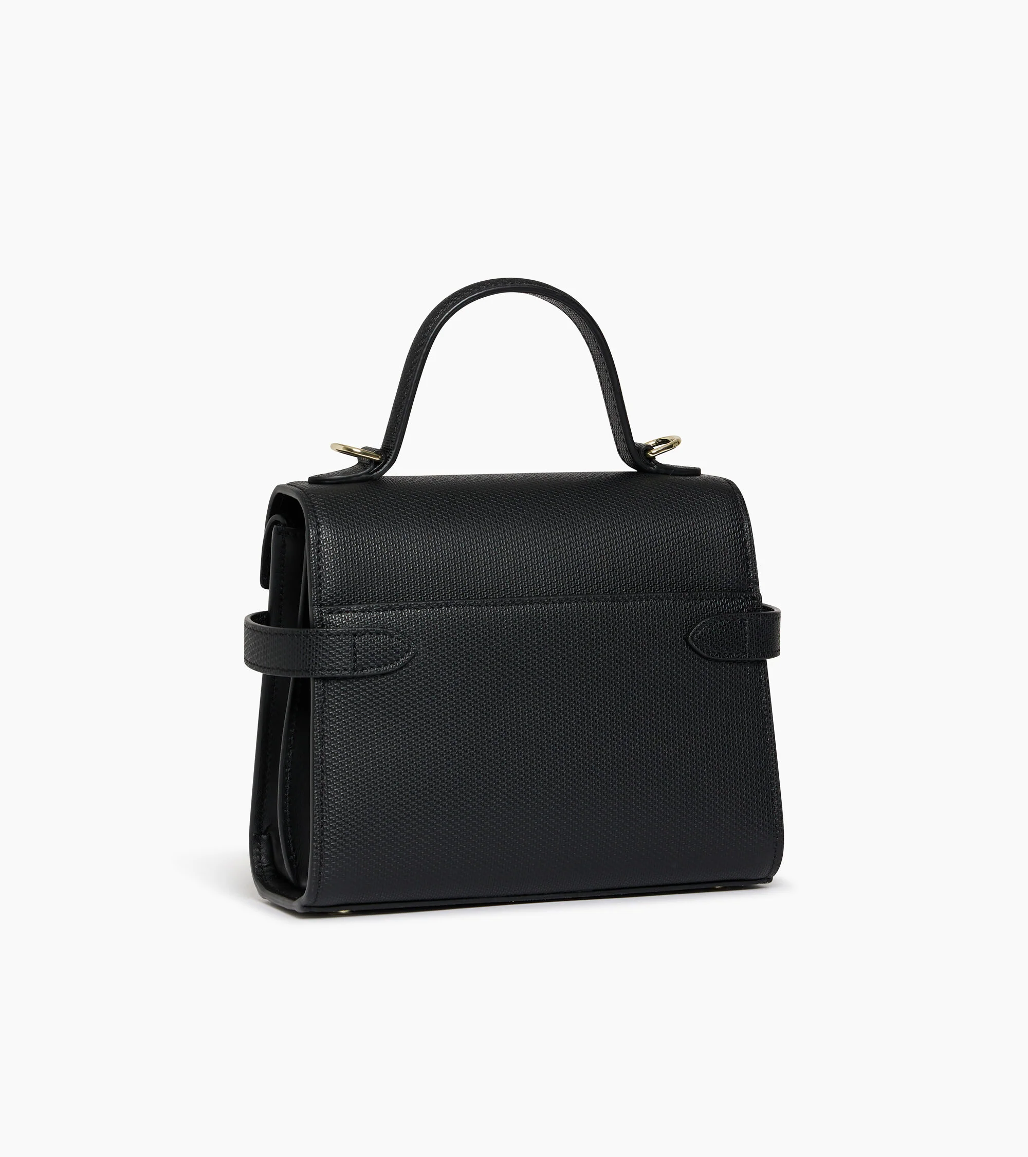 Emilie small handbag with double flap in T-signature leather - Image 7