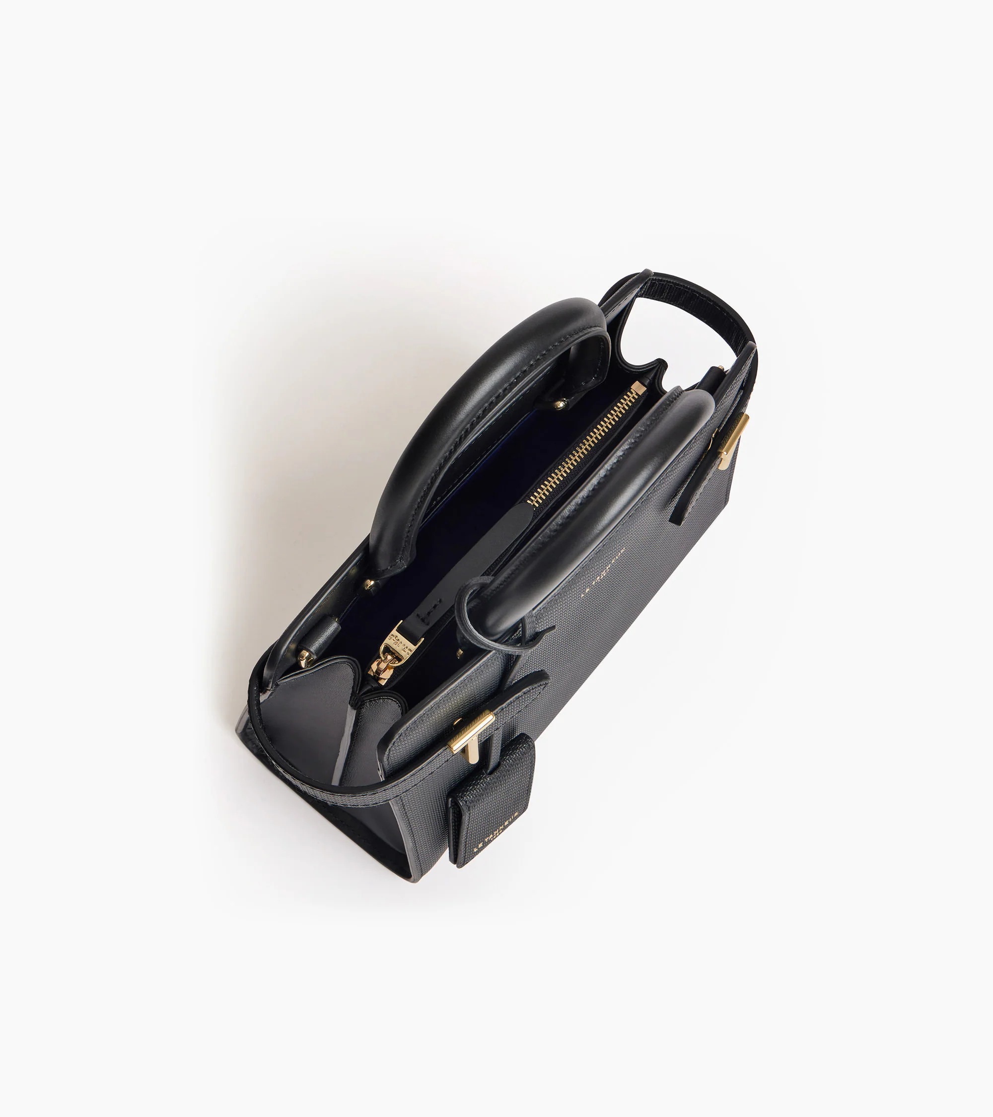 Emilie small handbag in signature T leather - Image 3