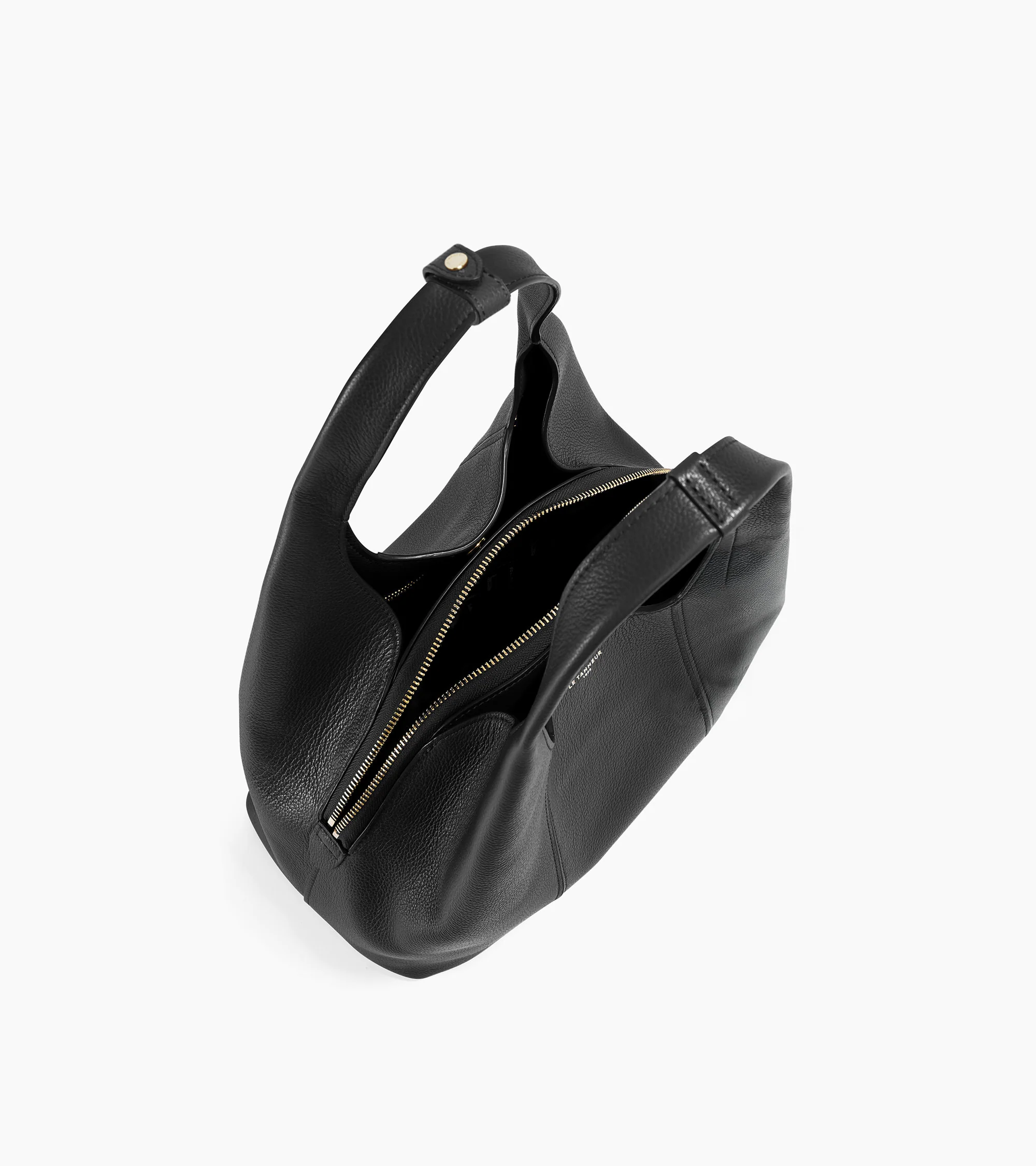 Juliette medium-sized shoulder bag in grained leather - Image 3