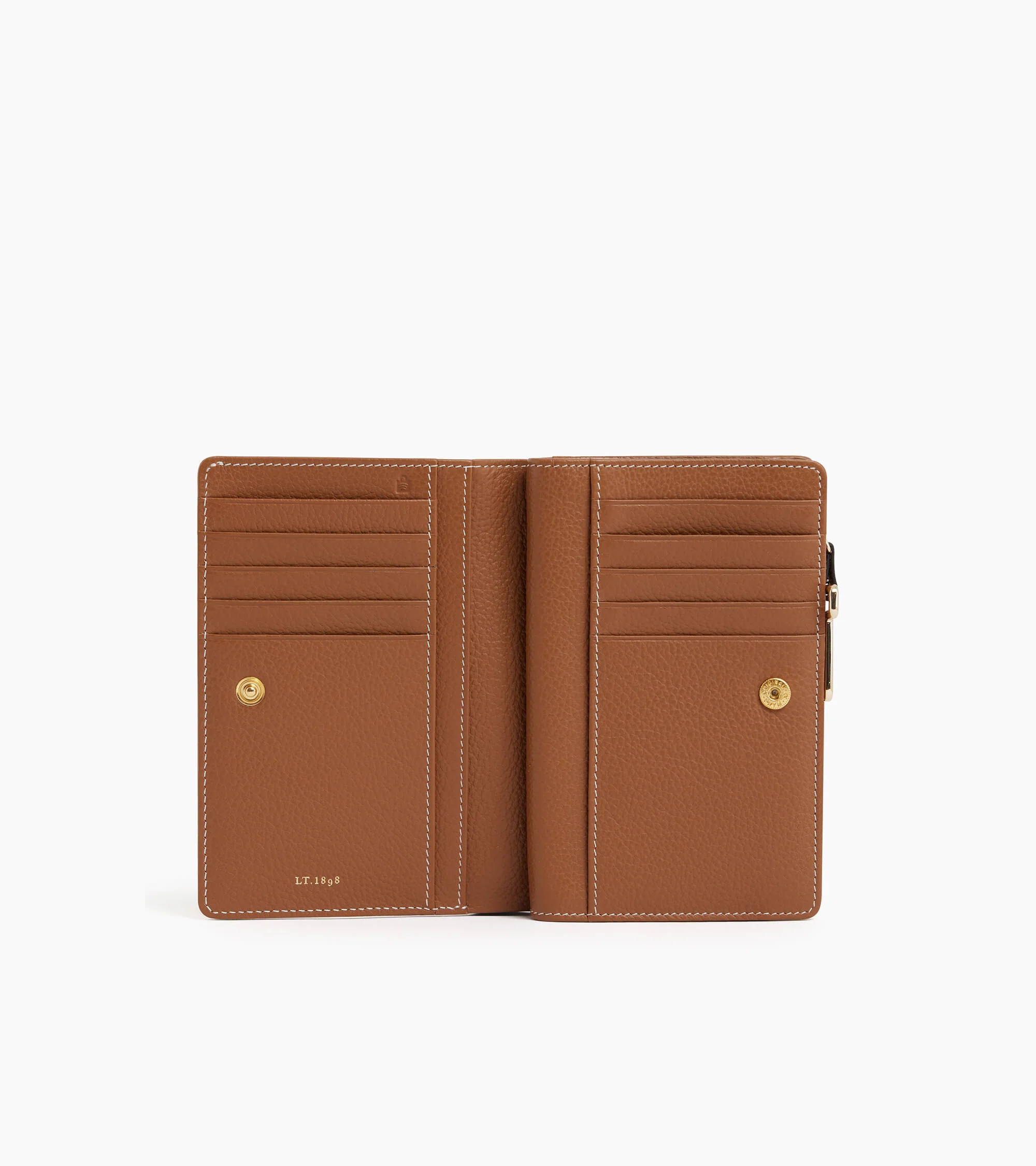 Juliette medium wallet in grained leather - Image 4