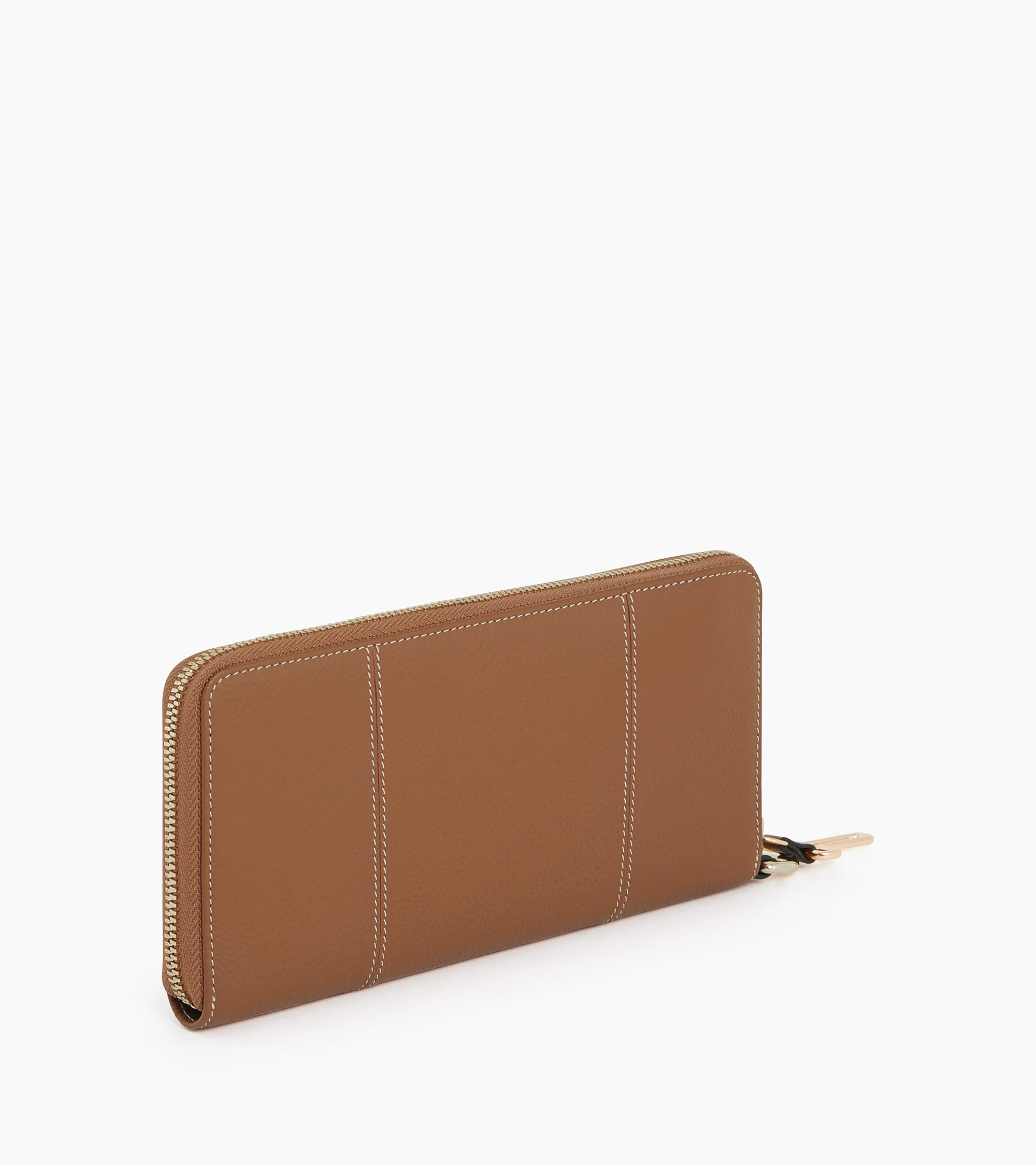 Juliette zipped travel companion in grained leather - Image 4