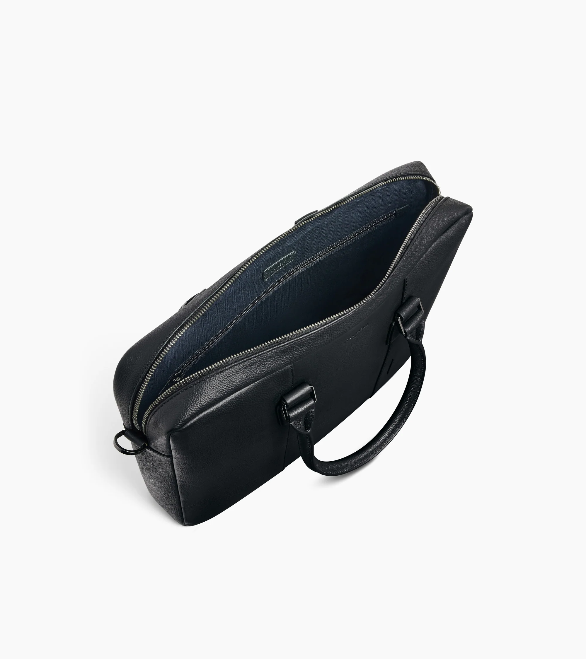 Marceau 14" small model briefcase in grained leather - Image 3