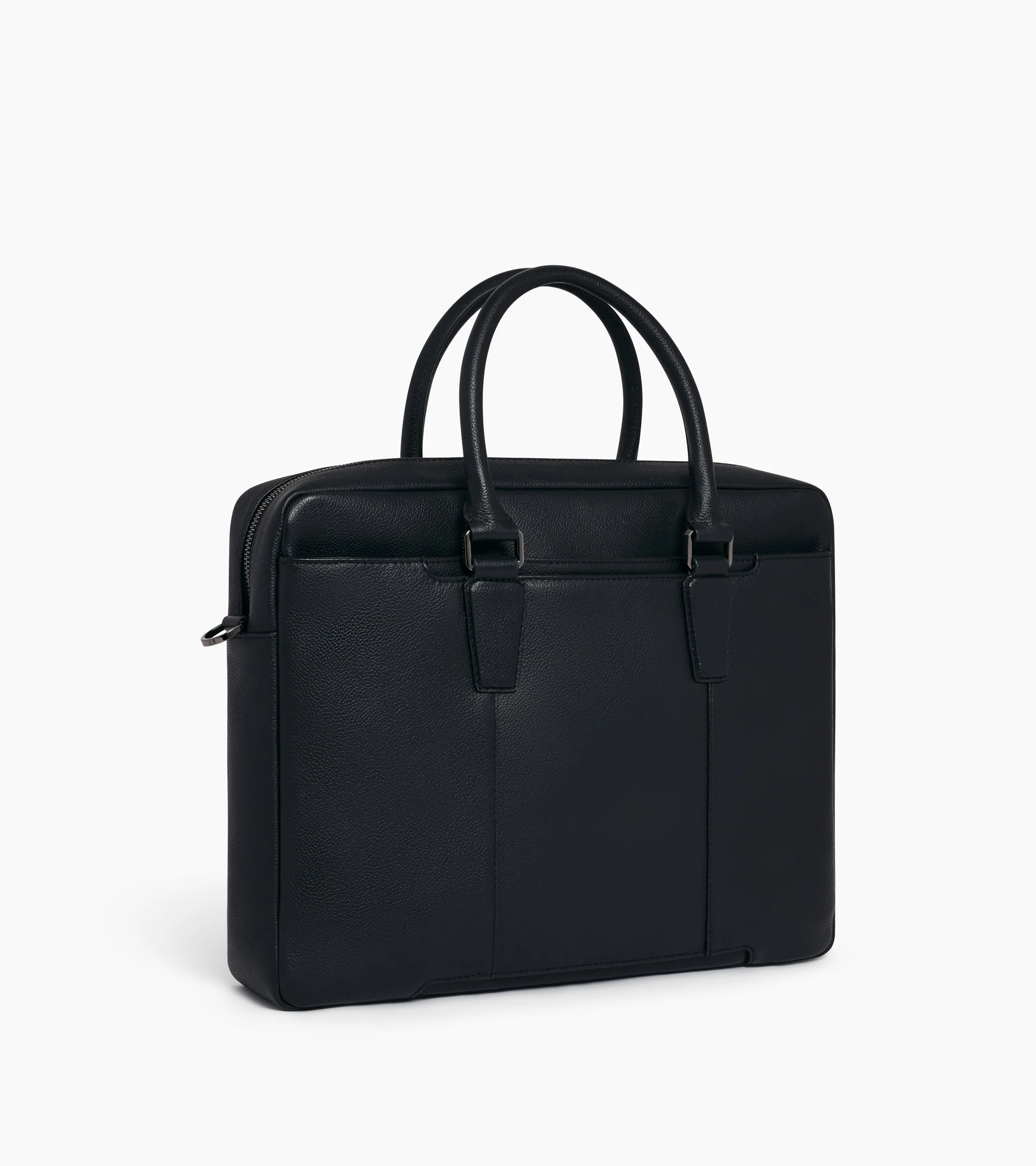 Marceau 14" small model briefcase in grained leather - Image 4