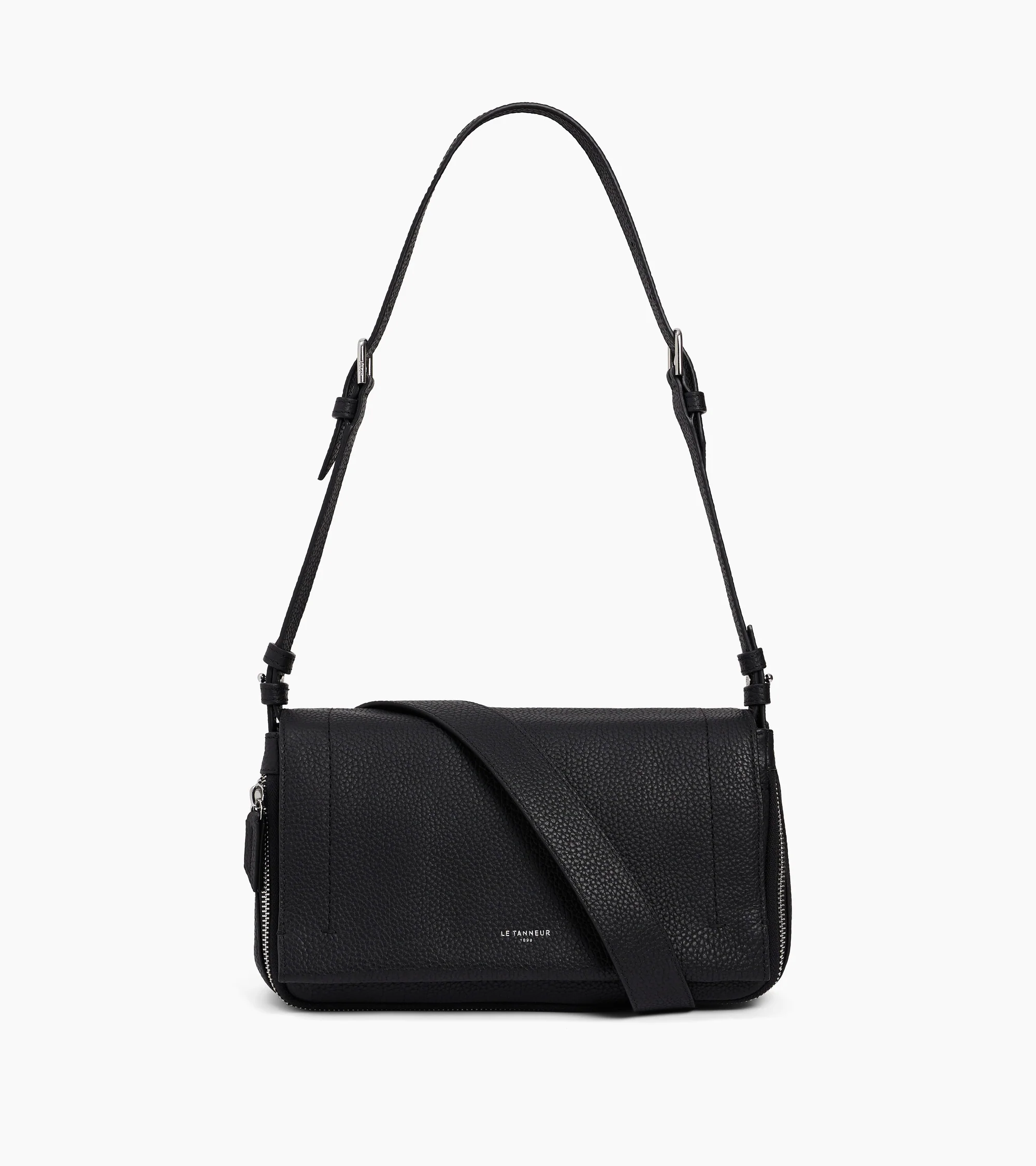Aurore small shoulder bag in grained leather - Image 5